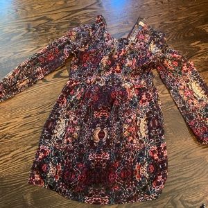 abercrombie short floral dress